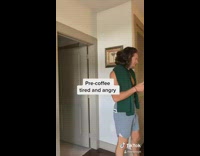 Multiple personalities while working from home guy