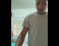 Guy takes bite of food falls down