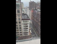 Guy gardens from dangerous height 