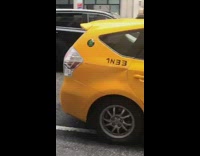 two photographers feet pic taxi