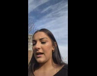 Girl tells story about her bad day locked car 