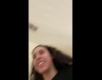 Woman made a sweater for pet cat 