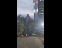 Couple tiktok dance at street with prayer