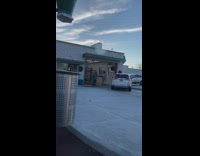 Car has trouble driving into car wash