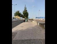 Bike lane come across girl dance tiktok