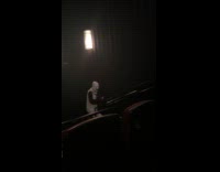 Collab Clips MPUGC - Art the clown walks inside cinema 