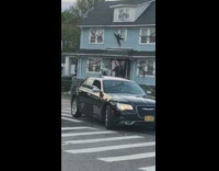 Two halloween decoration guys fight over baby 