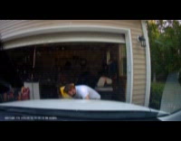 Man startled by honk front of car