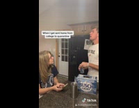 White shirt guy busch light beer mom 