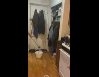 A leak from the ceiling coming from light fixture