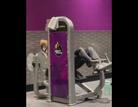Guy uses a C-Line chest press wrong 