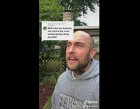 Guy tells story about peeing in drawer when drunk