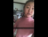 Pink turtleneck girl rants about geometry class