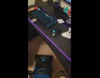 Cat hate vacuum cleaner hide under drawer