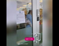 Compilation of baby at daycare over course of one year 