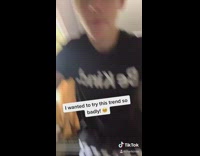 Guy enters restroom shower no one 