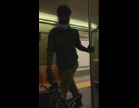 Green flannel shirt guy dances pole pt. 2 
