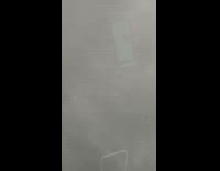 Phone screen turns in different color at the car window reflection