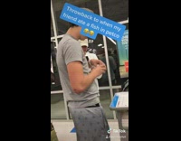 Guy eats betta fish petco grey shirt