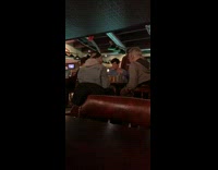 Collab KaleSaladIG - Guy stacks glass cups at bar