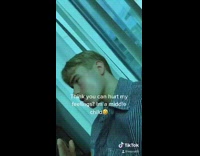 Guy hurt feelings middle child striped shirt 