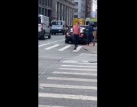 Collab WINY - Guy spin dance does irish dance on street 