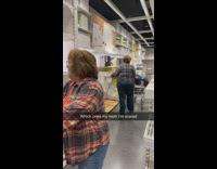 Girl cant recognize mom plaid flannels