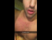 guy eating a old burger