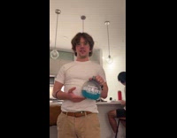 Man blacks out finishing biggie buzz ball 