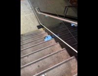 Collab WINY - Blue boxer shorts underwear on the stairs