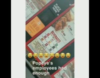 Guy orders at Popeyes drive thru, worker tells him to order correctly and isnt having it