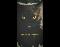 Collab PLC - Black cat pants stick its tongue out licking