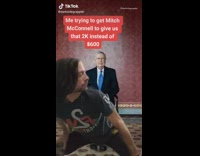 Guy dances on mitch mcconnell stimulus check 