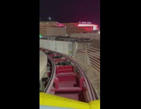 Collab BitchMp - Guy filming front row rollercoaster exprience