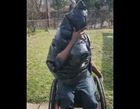 Guy in wheelchair wants to be alone 