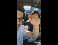 Guy makes girlfriend jealous after getting a haircut 