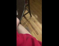 Woman stabs egg with her fork and it explodes