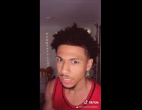 Red nike shirt guy black lives matter