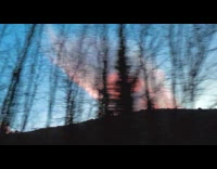 Submitter shows weird shaped clouds on sky