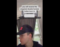 Guy uses filter sees kermit dancing 