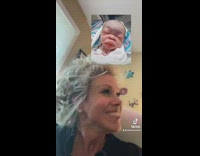 Girl pranks parents shows them ugly baby 
