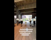 Guys Wear Light Up Rings Around Head 