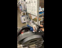 Scooter with weights tips over 