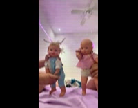 Collab ClipsIG - Baby dolls know how to dance together part 1
