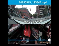 Man in bike hit then walks away