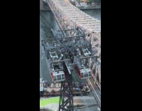Man climbs the Roosevelt Island tram tower Part 1