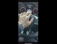 Cars honk to beat of song 