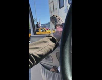 Couple sits on car roof for pictorial at the parking lot