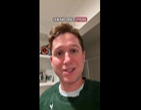 Man shows sleeping dog like law and order corpse 