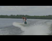 double back flip crash water board